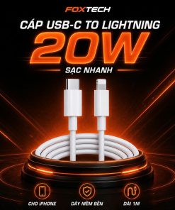 Sạc nhanh Type-C PD 20W