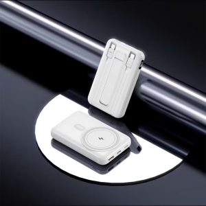 sạc dự phòng giá rẻ foxtech trắng 