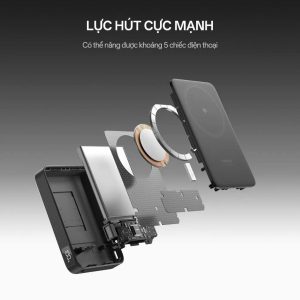 sạc dự phòng không dây tách lớp khám phá 